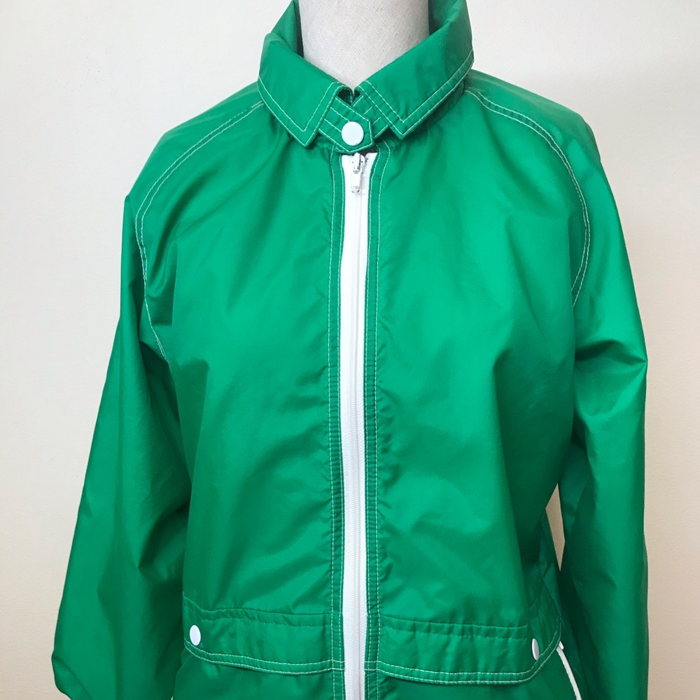 Mantessa Green Windbreaker